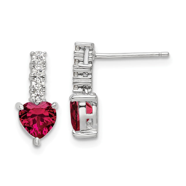 Sterling Silver Earrings Style QE15761 - Classique Jewelry Inc.
