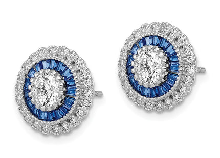 Sterling Silver Earrings Style QE15765 - Classique Jewelry Inc.