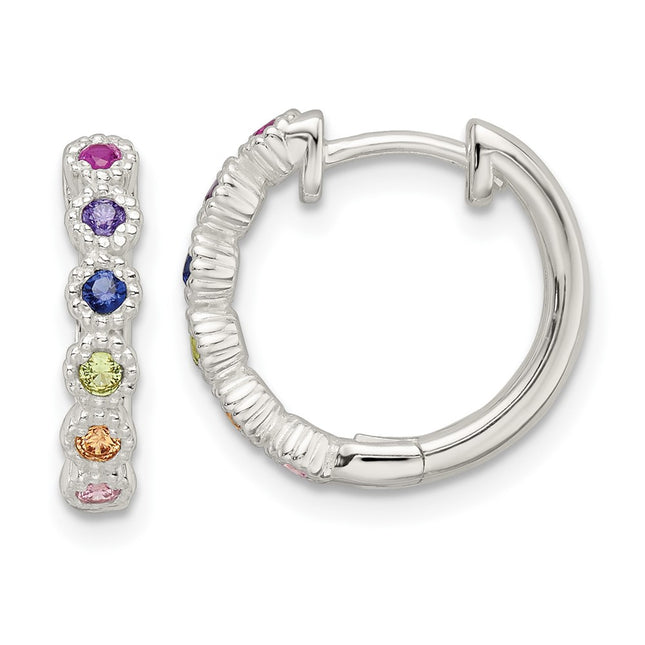 Sterling Silver Earrings Style QE15769 - Classique Jewelry Inc.