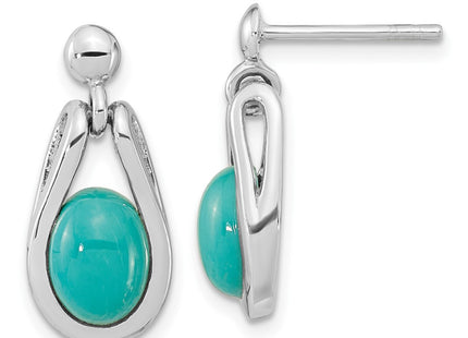 Sterling Silver Earrings Style QE15773 - Classique Jewelry Inc.