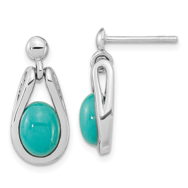 Sterling Silver Earrings Style QE15773 - Classique Jewelry Inc.