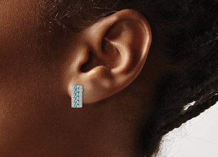 Sterling Silver Earrings Style QE15776 - Classique Jewelry Inc.