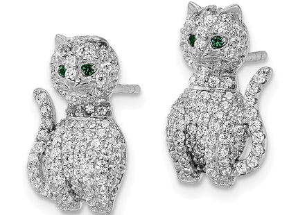 Sterling Silver Earrings Style QE15788 - Classique Jewelry Inc.