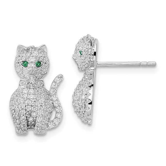 Sterling Silver Earrings Style QE15788 - Classique Jewelry Inc.