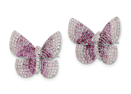 Sterling Silver Earrings Style QE15790 - Classique Jewelry Inc.