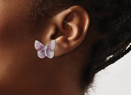 Sterling Silver Earrings Style QE15790 - Classique Jewelry Inc.