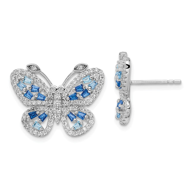 Sterling Silver Earrings Style QE15791 - Classique Jewelry Inc.