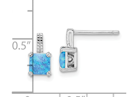 Sterling Silver Earrings Style QE15795 - Classique Jewelry Inc.