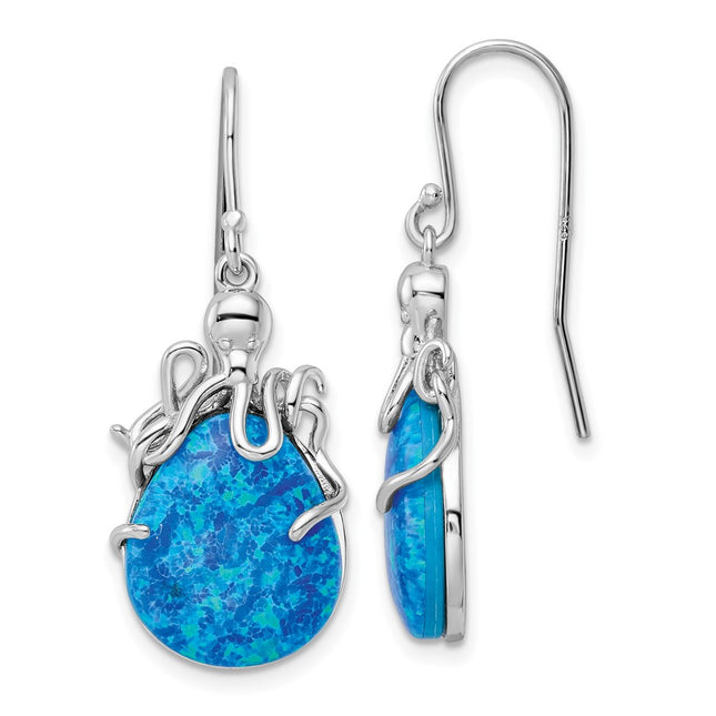Sterling Silver Earrings Style QE15799 - Classique Jewelry Inc.