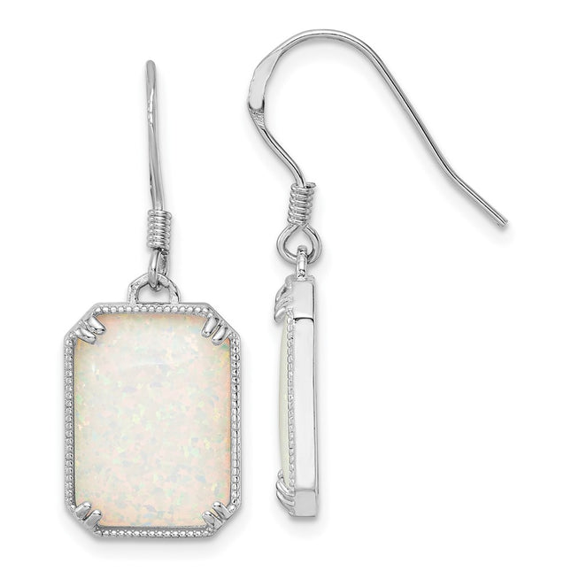 Sterling Silver Earrings Style QE15801 - Classique Jewelry Inc.