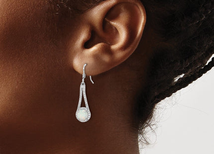 Sterling Silver Earrings Style QE15805 - Classique Jewelry Inc.