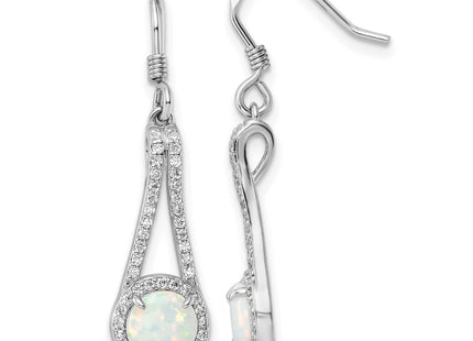 Sterling Silver Earrings Style QE15805 - Classique Jewelry Inc.