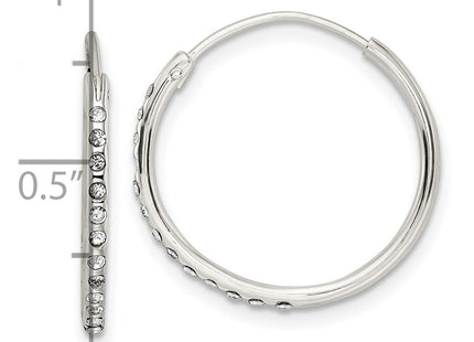 Sterling Silver Earrings Style QE15811 - Classique Jewelry Inc.