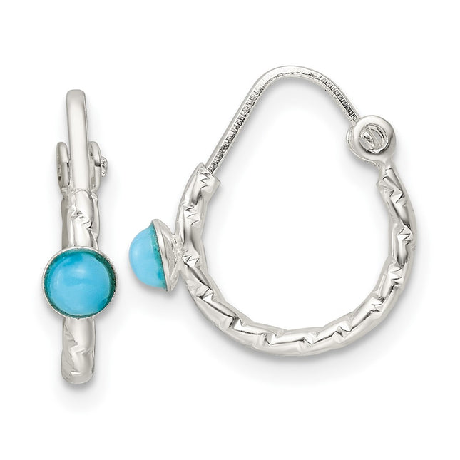 Sterling Silver Earrings Style QE15835 - Classique Jewelry Inc.