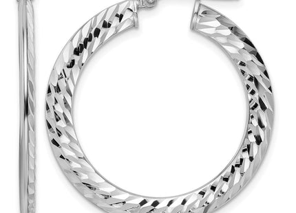 Sterling silver hoop earrings