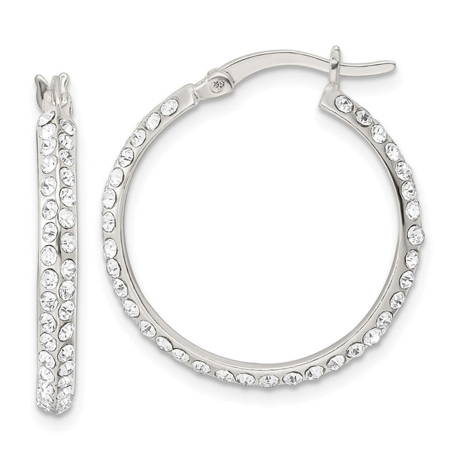Sterling Silver Earrings Style QE15859 - Classique Jewelry Inc.