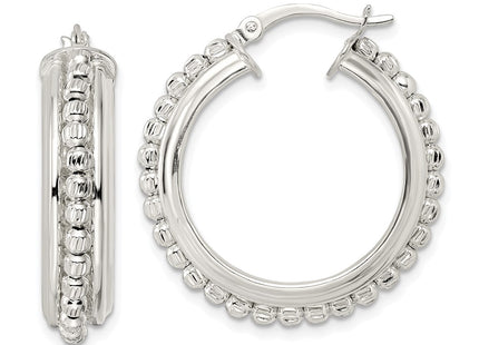 Sterling Silver Earrings Style QE15875 - Classique Jewelry Inc.