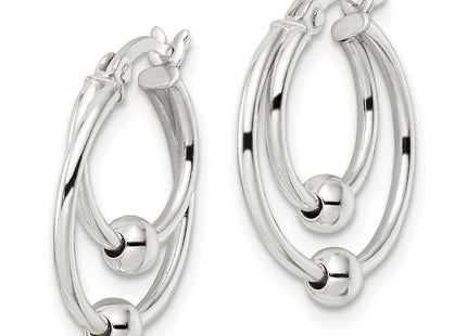 Sterling Silver Earrings Style QE15900 - Classique Jewelry Inc.