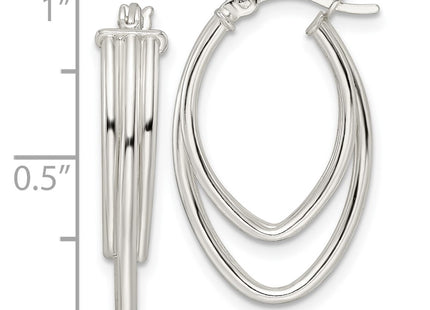 Sterling Silver Earrings Style QE15902 - Classique Jewelry Inc.