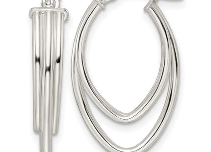Sterling Silver Earrings Style QE15902 - Classique Jewelry Inc.