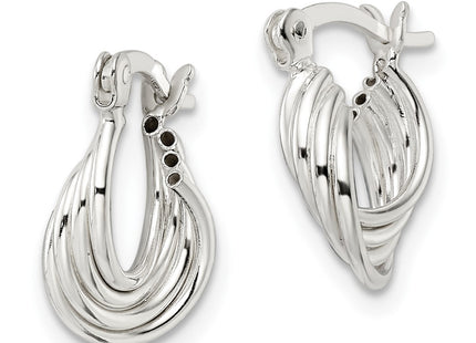 Sterling Silver Earrings Style QE15903 - Classique Jewelry Inc.