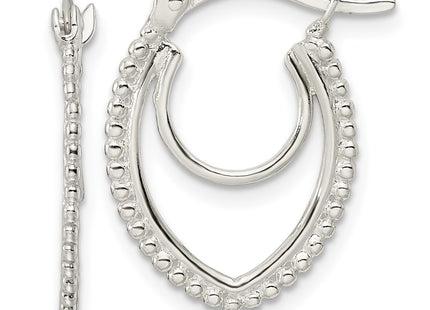 Sterling Silver Earrings Style QE15904 - Classique Jewelry Inc.