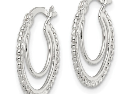 Sterling Silver Earrings Style QE15906 - Classique Jewelry Inc.