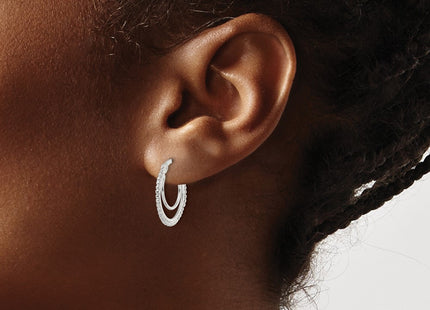 Sterling Silver Earrings Style QE15906 - Classique Jewelry Inc.