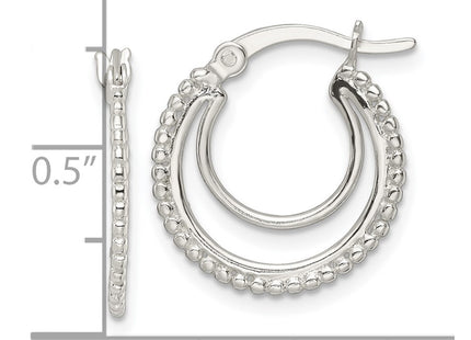 Sterling Silver Earrings Style QE15906 - Classique Jewelry Inc.