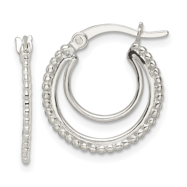 Sterling Silver Earrings Style QE15906 - Classique Jewelry Inc.