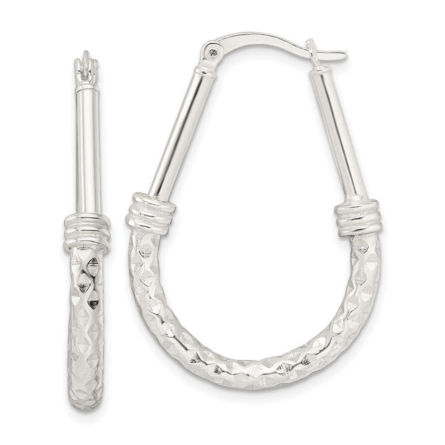 Sterling Silver Earrings Style QE15910 - Classique Jewelry Inc.