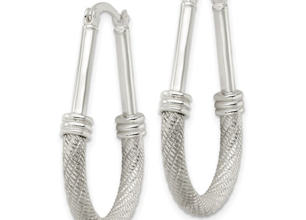 Sterling Silver Earrings Style QE15911 - Classique Jewelry Inc.