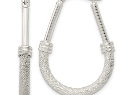 Sterling Silver Earrings Style QE15911 - Classique Jewelry Inc.