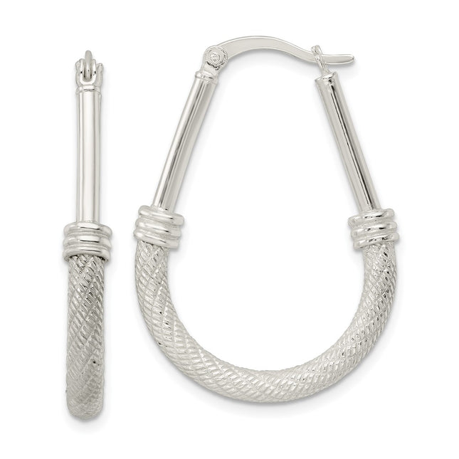 Sterling Silver Earrings Style QE15911 - Classique Jewelry Inc.