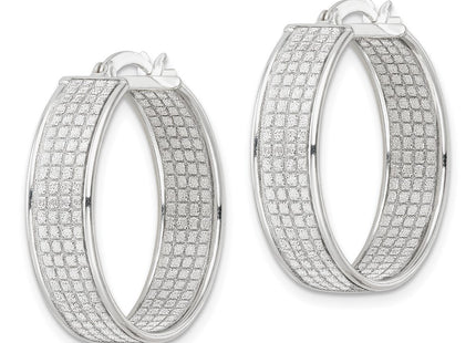 Sterling Silver Earrings Style QE15926 - Classique Jewelry Inc.