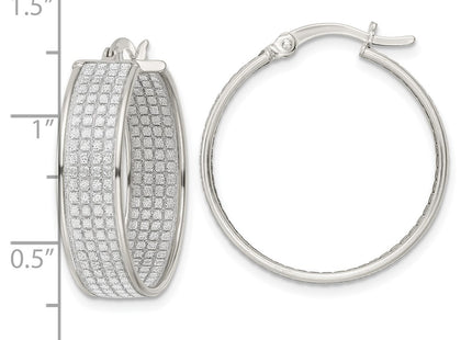 Sterling Silver Earrings Style QE15926 - Classique Jewelry Inc.