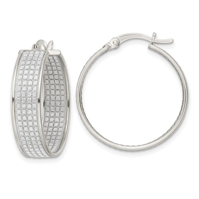 Sterling Silver Earrings Style QE15926 - Classique Jewelry Inc.
