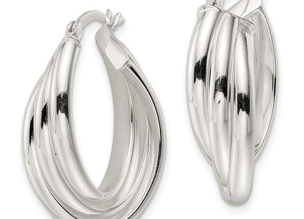 Sterling Silver Earrings Style QE15933 - Classique Jewelry Inc.