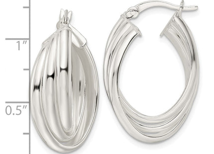 Sterling Silver Earrings Style QE15933 - Classique Jewelry Inc.