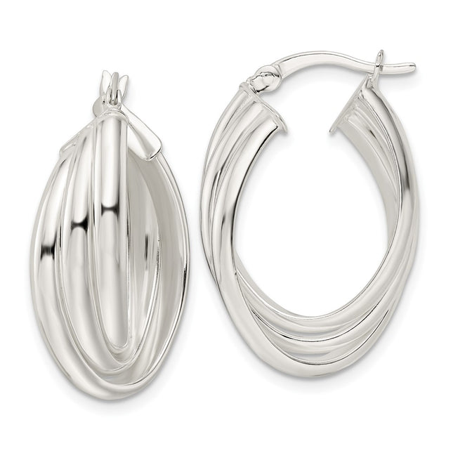Sterling Silver Earrings Style QE15933 - Classique Jewelry Inc.