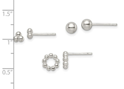 Sterling Silver Earrings Style QE15991 - Classique Jewelry Inc.