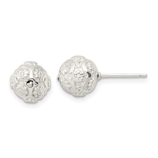 Sterling Silver Earrings Style QE15992 - Classique Jewelry Inc.