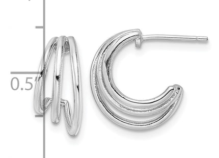 Sterling Silver Earrings Style QE16009 - Classique Jewelry Inc.