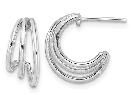 Sterling Silver Earrings Style QE16009 - Classique Jewelry Inc.