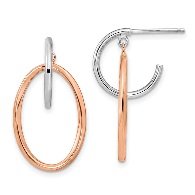 Sterling Silver Earrings Style QE16012 - Classique Jewelry Inc.