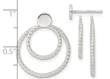 Sterling Silver Earrings Style QE16014 - Classique Jewelry Inc.
