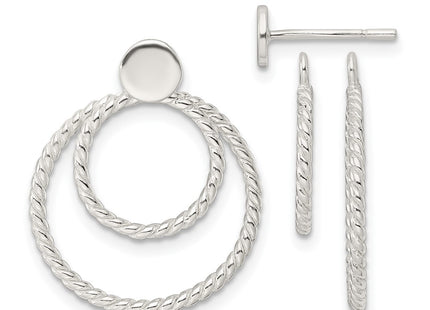 Sterling Silver Earrings Style QE16014 - Classique Jewelry Inc.