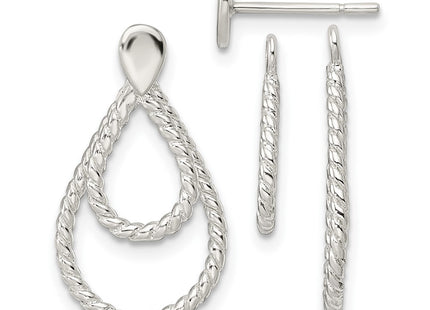 Sterling Silver Earrings Style QE16016 - Classique Jewelry Inc.