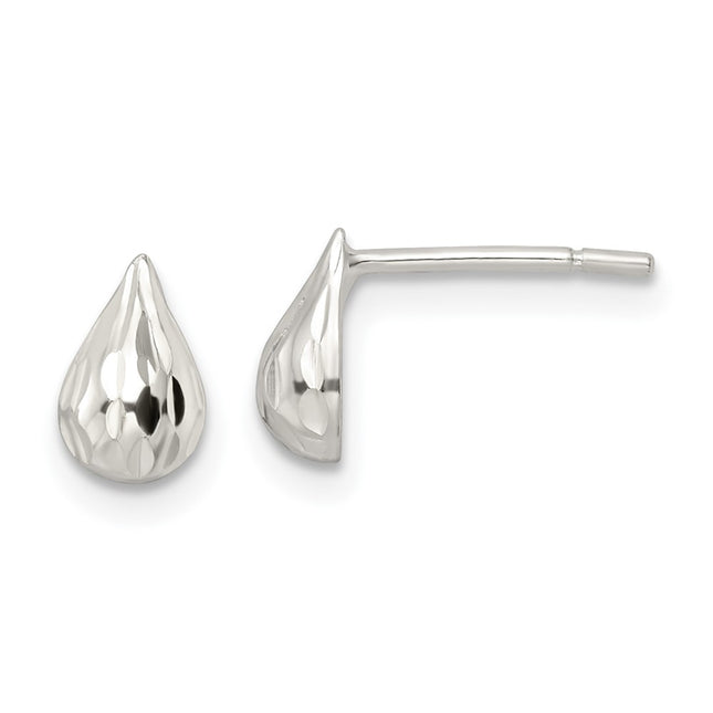 Sterling Silver Earrings Style QE16022 - Classique Jewelry Inc.