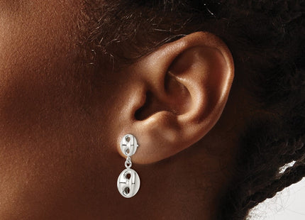 Sterling Silver Earrings Style QE16025 - Classique Jewelry Inc.